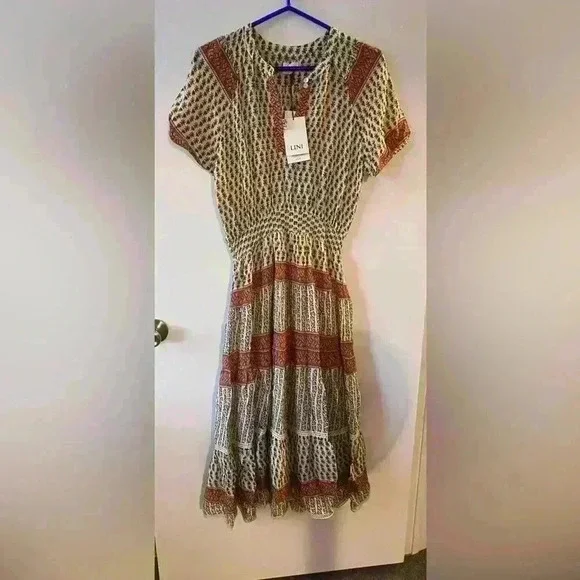 Lini Rosie dress Nwt size S - Picture 6 of 6